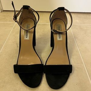 Black Suede Steven Madden heels